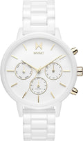 MVMT Rise Mini Women's Watch 3 Hand Quartz Stainless Steel Case and Link Bracelet Water Resistant Premium Minimalist Vintage Timepiece Gift for Her 30mm