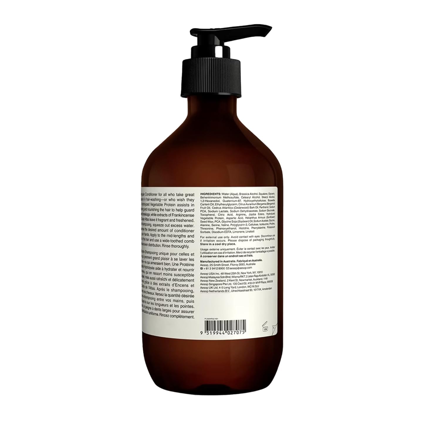 Aesop Volumizing Shampoo and Conditioner Set | Cleanses Hair and Scalp for Soft, Shiny, Fragrant Hair | Paraben-Free + Cruelty-Free | Set of 2 (16.9 oz + 17.5 oz)