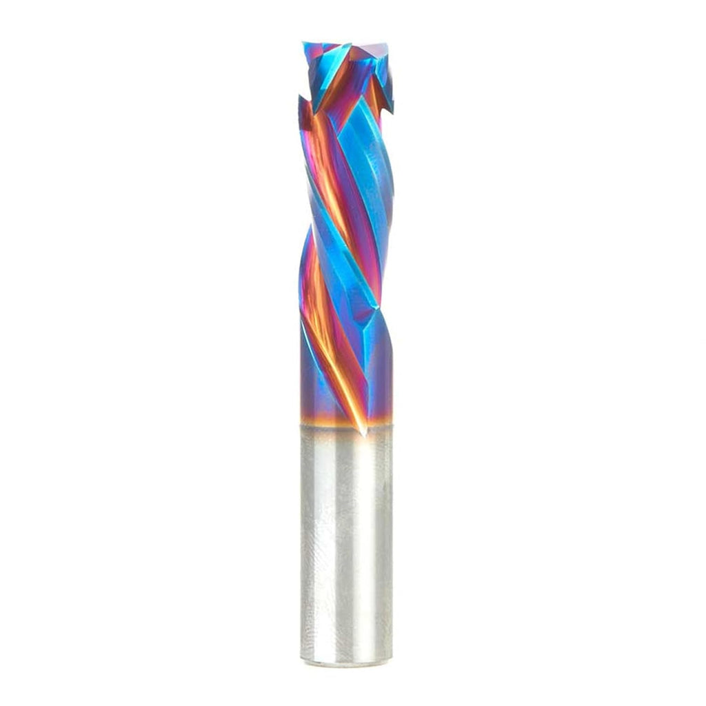 Amana Tool Spektra Extreme Tool Life Coated Solid Carbide CNC Compression Spiral Router Bit, 48324-K, 12mm D x 32mm CH x 12mm Shank x 75mm L 3 Flute