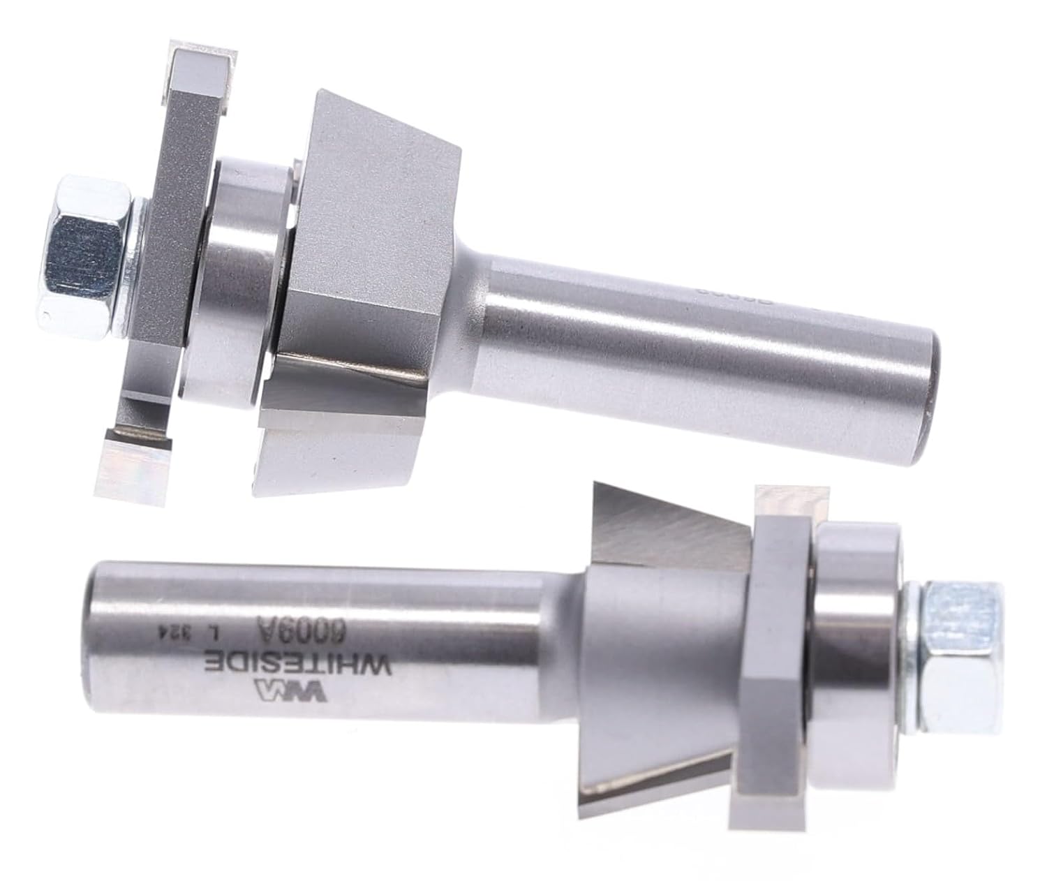Whiteside 6009 15 Degree Shaker Stile & Rail Router Bit: 1 Inch Cutting Length, 1/2 Inch Shank, 1-5/8 Inch Large Diameter