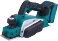 Handheld Electric Planer Cordless Wood Planing Mac Cordless Electric Hand Planer Home DIY Furniture Cutting Tool Router Trimmer Power Planer For Woodworking Fit 18V Batterying