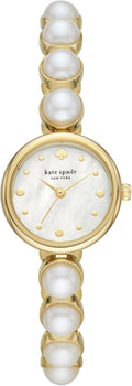 kate spade new york Monroe Jewelry-Inspired Women's Watch with Stainless Steel Bracelet