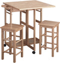 Winsome Wood Suzanne Kitchen, Square, Natural, Beech