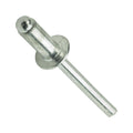 Aluminum Pop Rivets 3/32' x 1/4' Dome Head Blind 3-4 Gap .126-.250 Qty 2500 Threaded Fasteners for Mechanical Repair Universal Multi-Purpose Replacement Parts