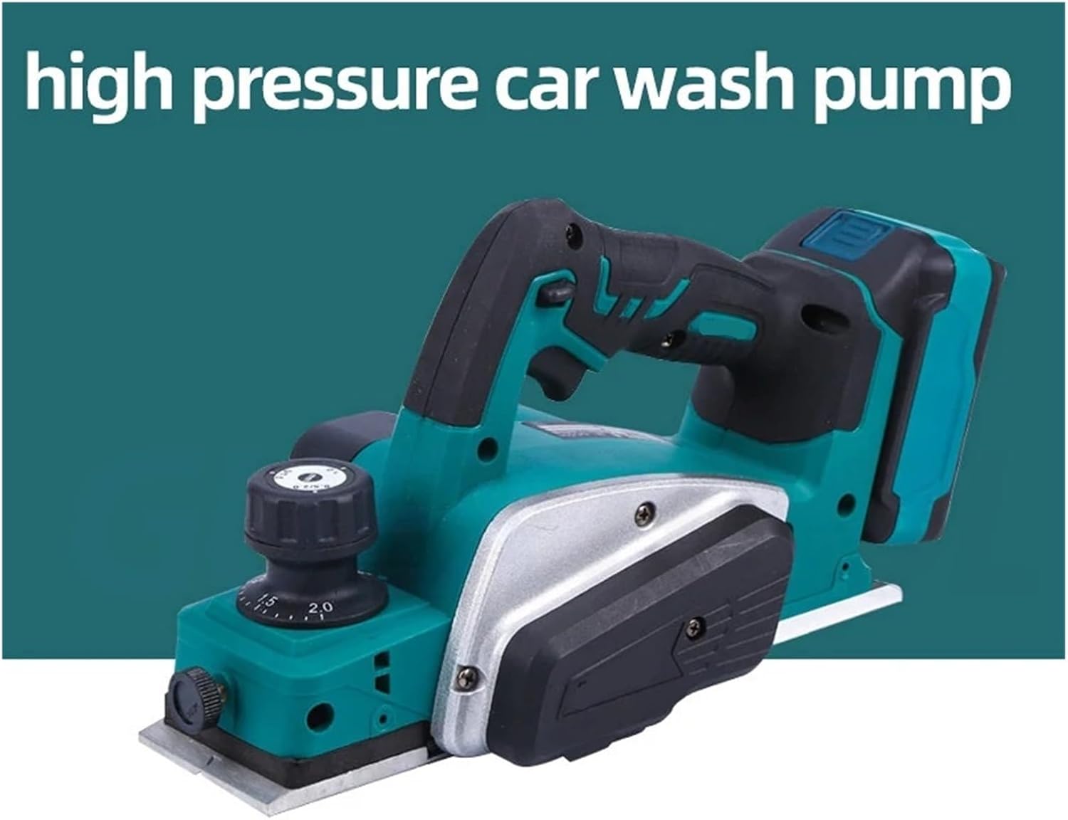 Handheld Electric Planer Cordless Wood Planing Mac Cordless Electric Hand Planer Home DIY Furniture Cutting Tool Router Trimmer Power Planer For Woodworking Fit 18V Batterying