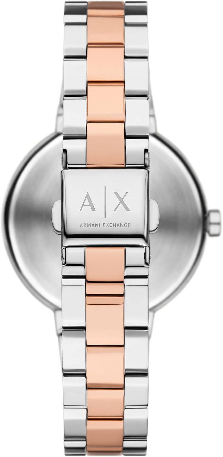 Armani Exchange A|X Women's Watch, Two-Hand Stainless Steel Watch for Women