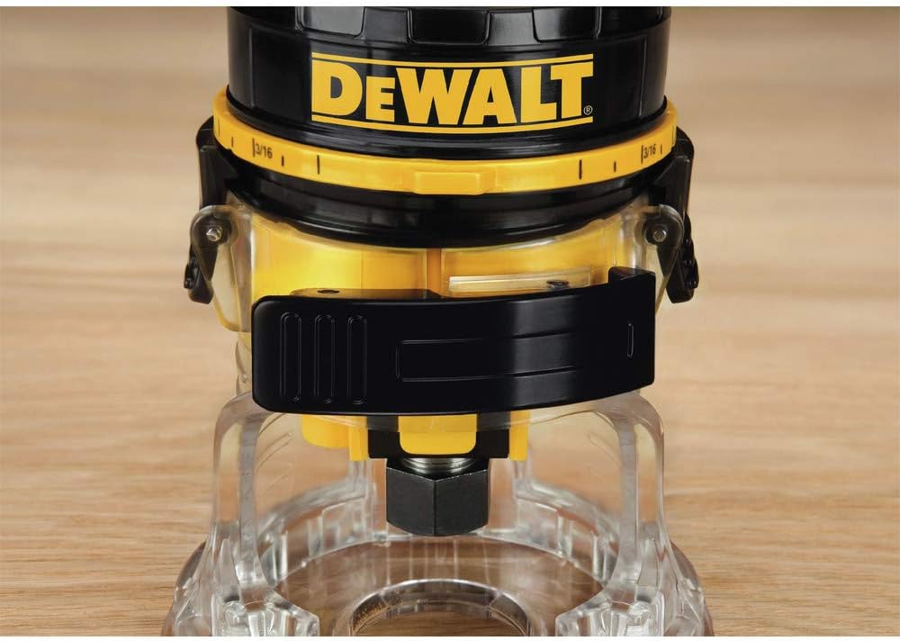 DEWALT DWE6000 4.5-Amp Variable Speed 1/4-Inch Laminate Trimmer