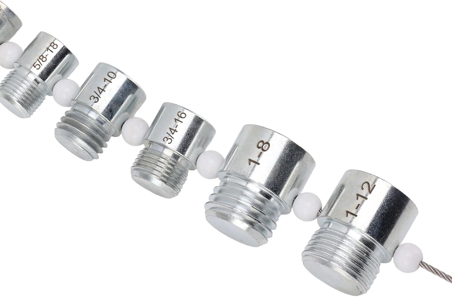 Nut and Bolt, Thread Nut And44 Male Female Thread Identifier Gauges 23 Inch and 21 Metric Sizes, Nut & Bolt Assortment Sets