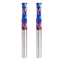 Amana Tool Spektra Extreme Tool Life Solid Carbide CNC Compression Spiral Router Bit, 46170-K-2 2 Pack, 1/4 D x 7/8 CH x 1/4 Shk x 2-1/2 Inch L 2 Fl