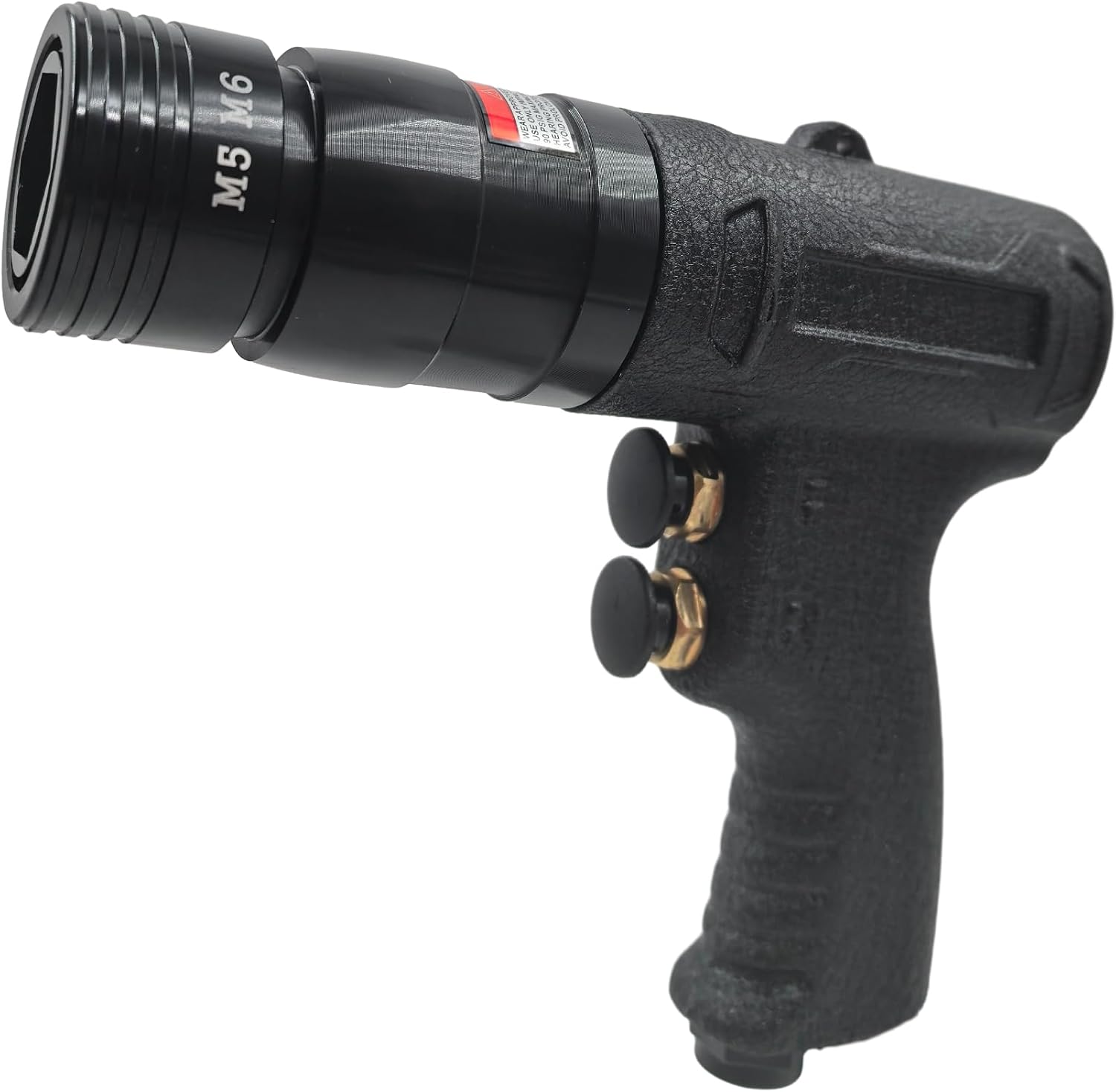 Air Rivet Nut Tool Kit, Pneumatic Pull Nut Setter with 1/4' 3/16' Mandrels for Sheet Metal Fastening Threaded Insert Installation