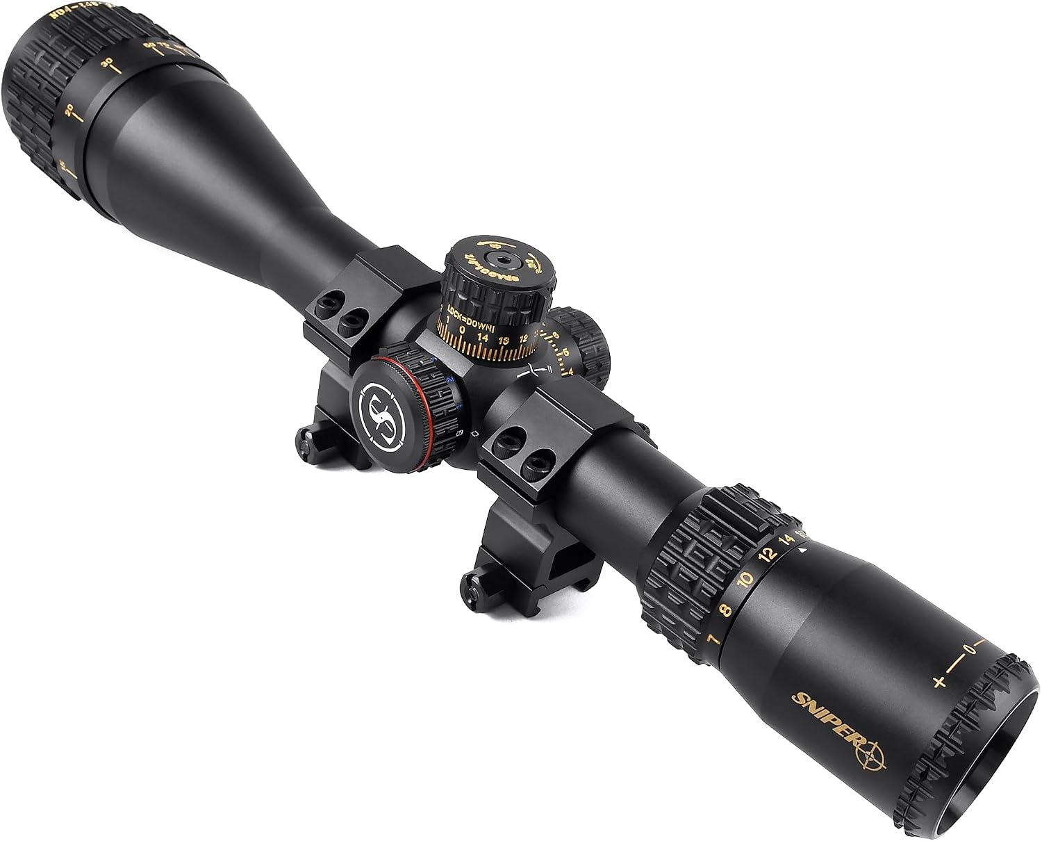 Rifle Scope 6-24x50 / 4-16x50 Red/Green/Blue llluminate Reticle AO Hunting Scope
