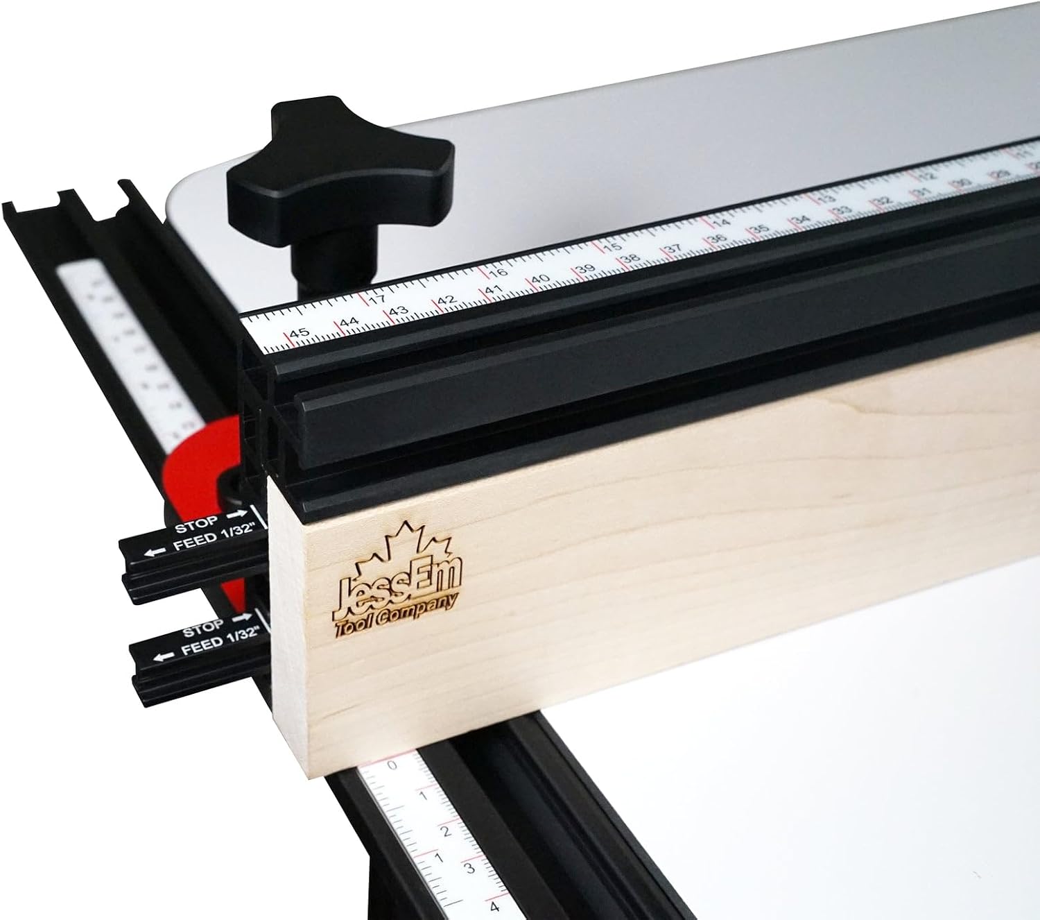 JessEm 04400 Mast-R-Fence III Precision Router Table Fence for Smooth Sliding Action