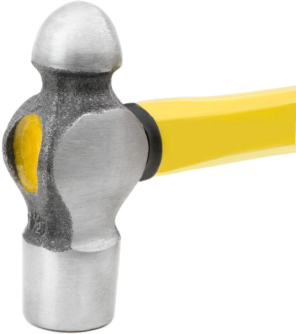 5-Piece Hammer Set, Ball Peen Hammer with Shock Reduction Grip 8 to 32 oz NEW, May Vary