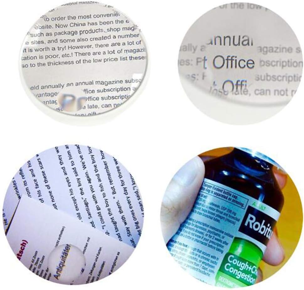 Magnifying Glass Magnifying Magnifier Glass 8X/ 3X with Light on Stand Clamp Arm Hands Free Illuminated Glass Table Desk Lamp Stand Clip on for Reading Hobbies/A Gift of Love Efficency