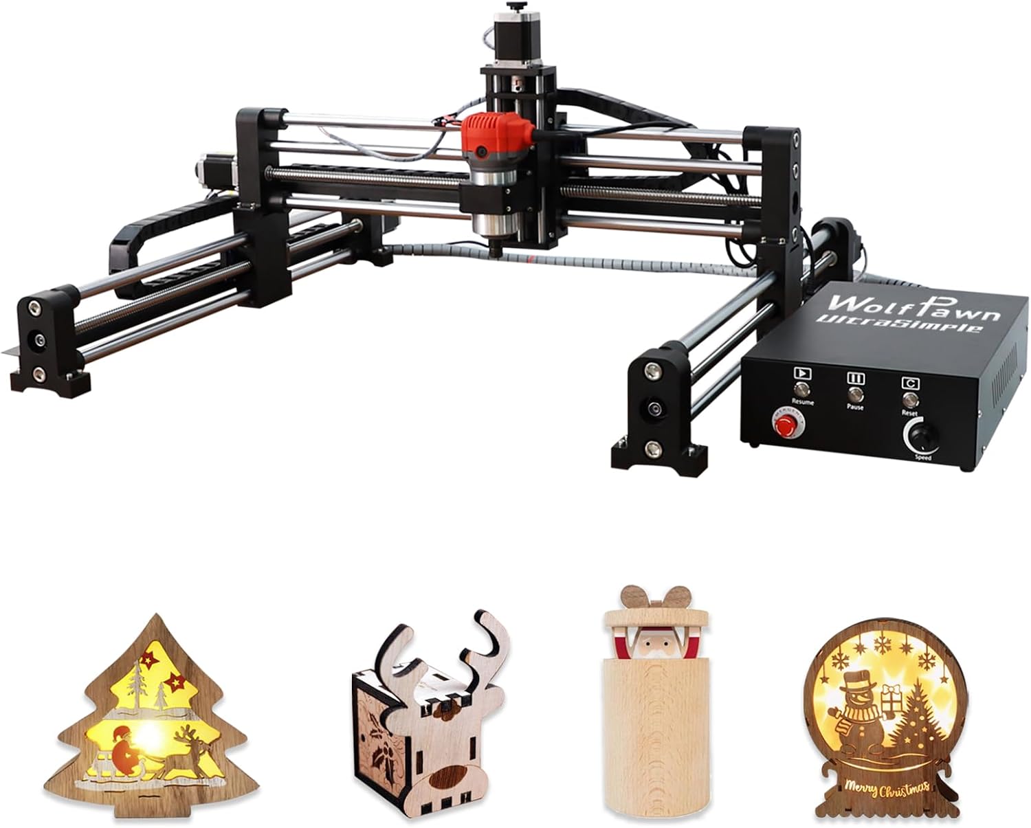 Upgraded CNC Router Machine,3-Axis Grbl Conrol Milling Machine for Wood Acrylic Aluminum,Engraving Milling Machine for Wood Aluminum Cutting to Linear Rails (Style - A, 23.6in)