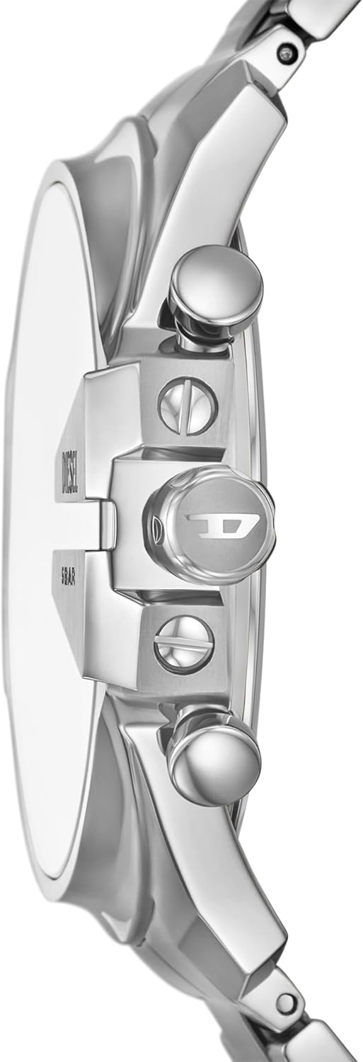 Diesel Mega Chief Watch for Men, Chronograph Men's Watch