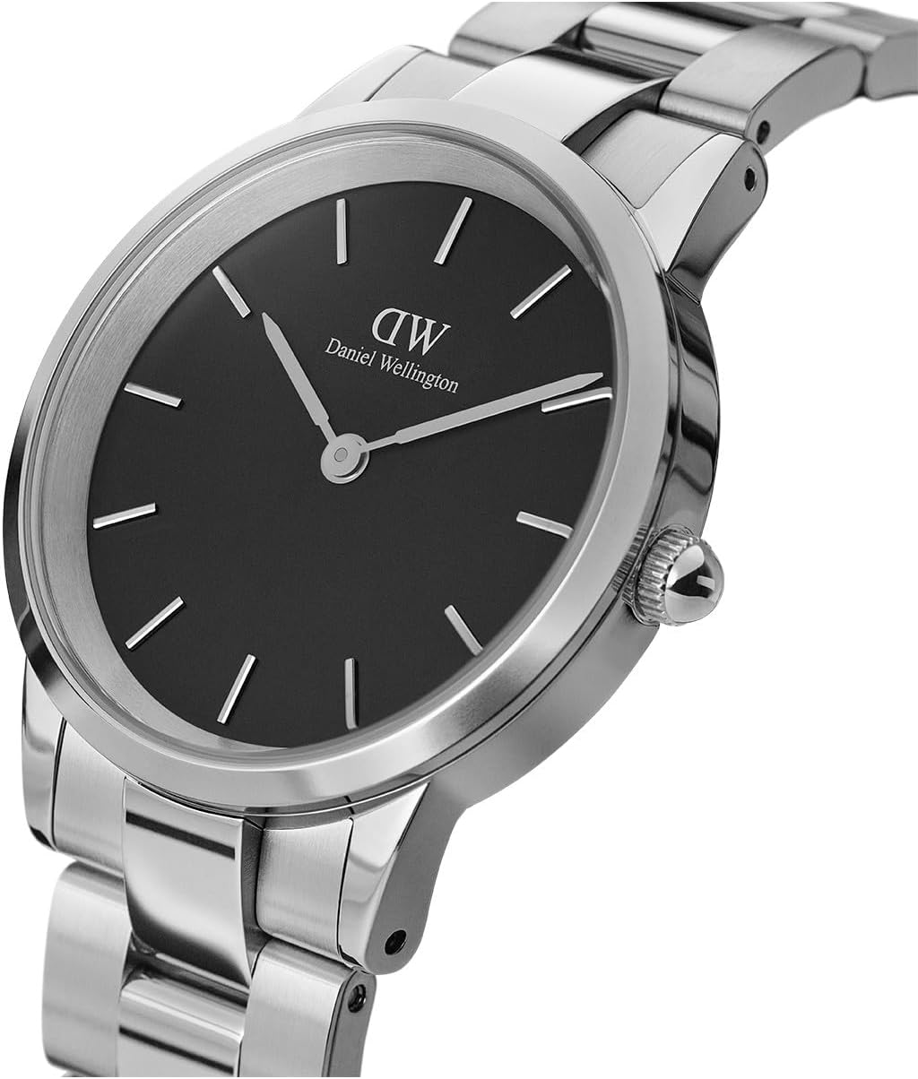 Daniel Wellington Iconic Link Watch, Rose Gold or Silver Link Bracelet