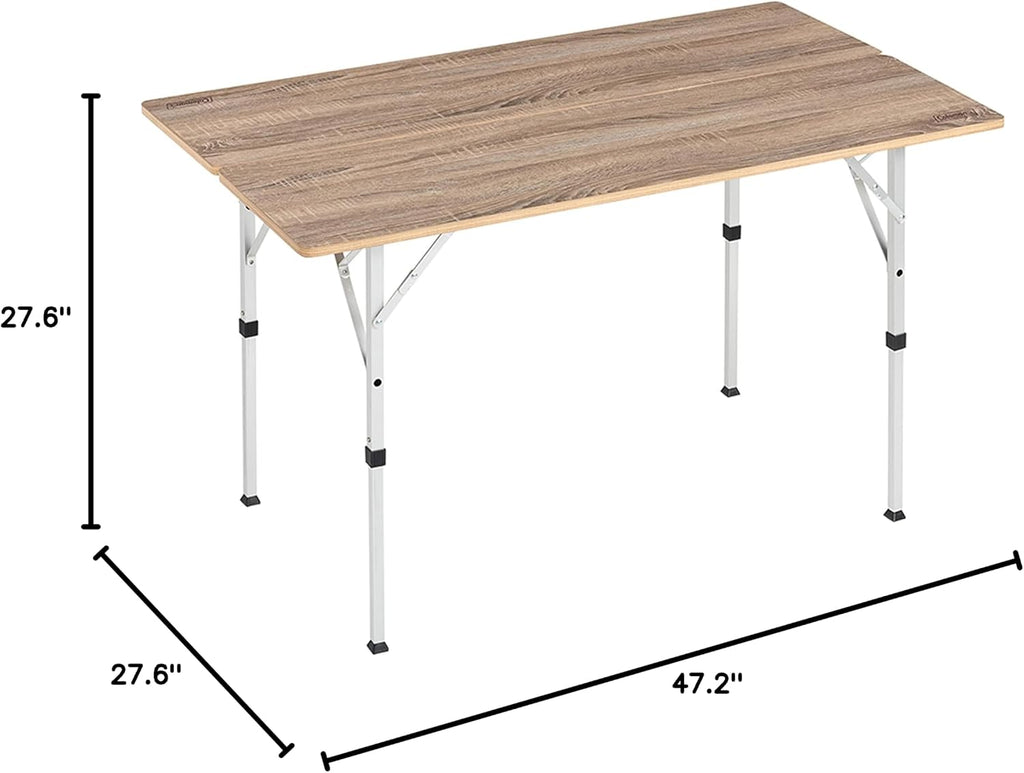 Coleman Living Collection Premium Outdoor Furniture Assortment, Lightweight & Weatherproof Chair, Table, Cot, & Bench for Backyard Patio or Campsite with Carry Bags & Handles