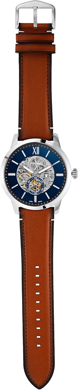 Fossil Men's Watch, Townsman Automatic Stainless Steel Watch for Men
