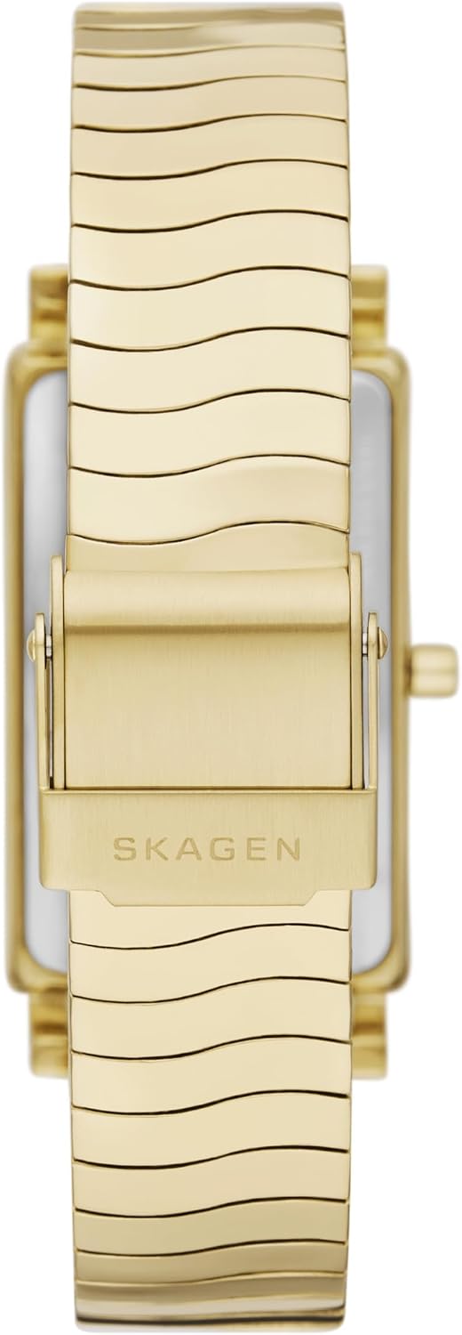 Skagen Hagen Lille Rectangular Stainless Steel Watch for Women
