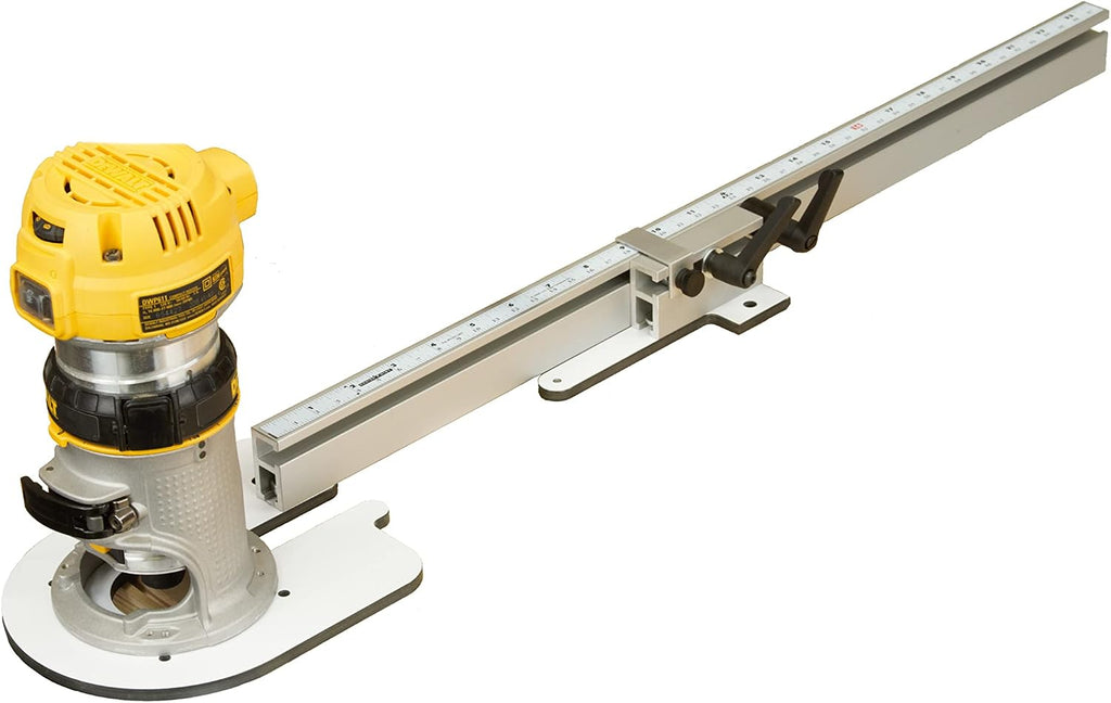 Woodhaven 3364 Adjustable Circle Cutting Jig for Compact Routers - Precision Woodworking Tool to Make Perfect Circles from 3/4' to 106' for Makita & MLCS routers