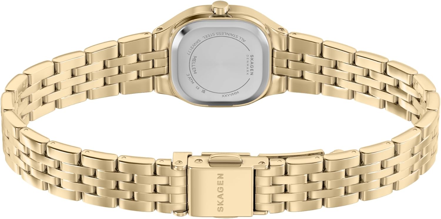 Skagen Mellem Lille Three-Hand Stainless Steel Watch for Women