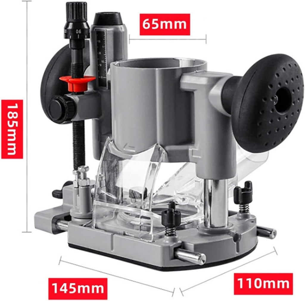 Measurement Tools Compact Plunge Router Milling Trimming Machine Base Electric Trimming Machine Tool Diameter 65mm Carpenter Woodworking Tool Portable
