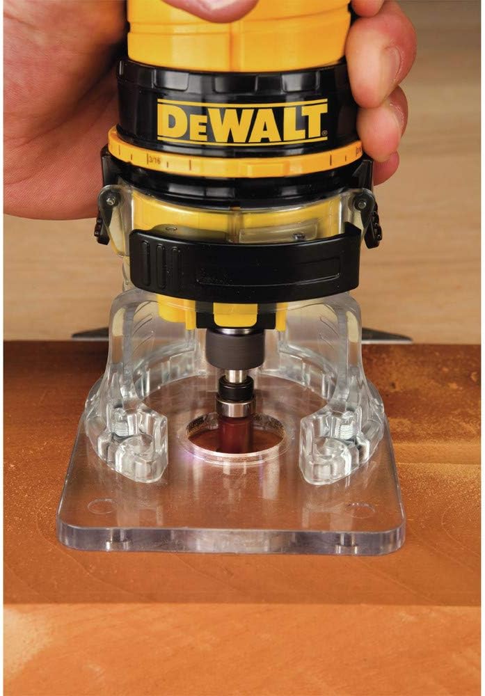 DEWALT DWE6000 4.5-Amp Variable Speed 1/4-Inch Laminate Trimmer