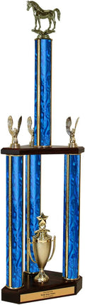 Arabian Horse Triple Column Trophy - 30'