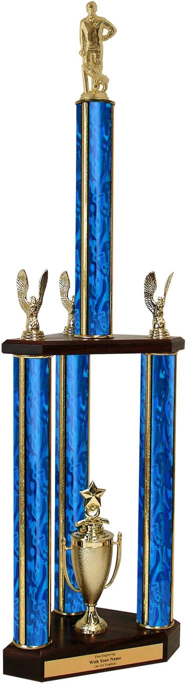 Cricket Triple Column Trophy - 30'