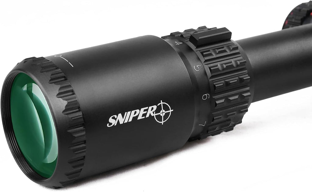Rifle Scope 6-24x50 / 4-16x50 Red/Green/Blue llluminate Reticle AO Hunting Scope