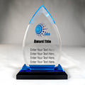 Custom Blue Spear Acrylic Award - Recognition Acrylic Trophy for Employee Appreciation, Work Gifts, Employee Gifts, Thank You for Your Service, Co-Worker Recognition