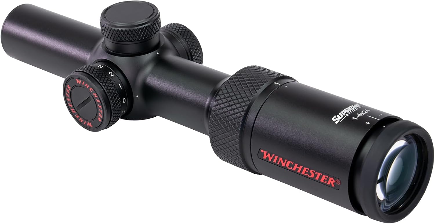 Winchester Supreme Riflescope | Second Focal Plane | IPX7 Waterproof and Fogproof | WINcoat™ multicoating | Black Matte