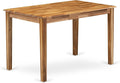 East West Furniture YAT-ANA-T Yarmouth Rectangle Kitchen Dining Table, 30x48 Inch, Natural