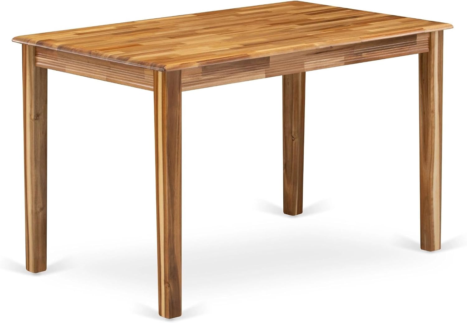 East West Furniture YAT-ANA-T Yarmouth Rectangle Kitchen Dining Table, 30x48 Inch, Natural