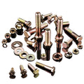 Nut & Bolt Sets Grade 8 Heavy Duty Bolt Kit(566pcs Gold)