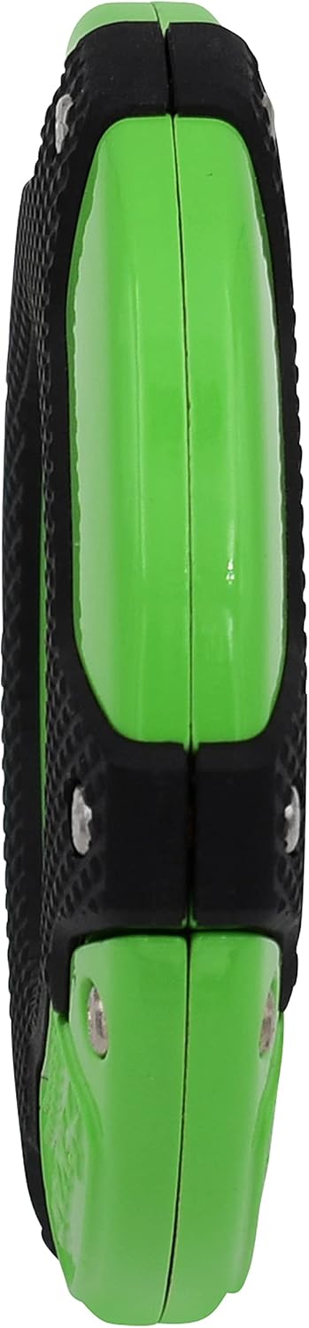 XIKAR Enso Cigar Cutter, Synchronized Double-Guillotine Stainless Steel Blades, Planetary Gear System, Green