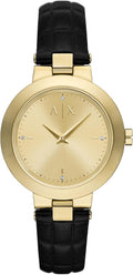 Armani Exchange A|X Women's Watch, Two-Hand Stainless Steel Watch for Women