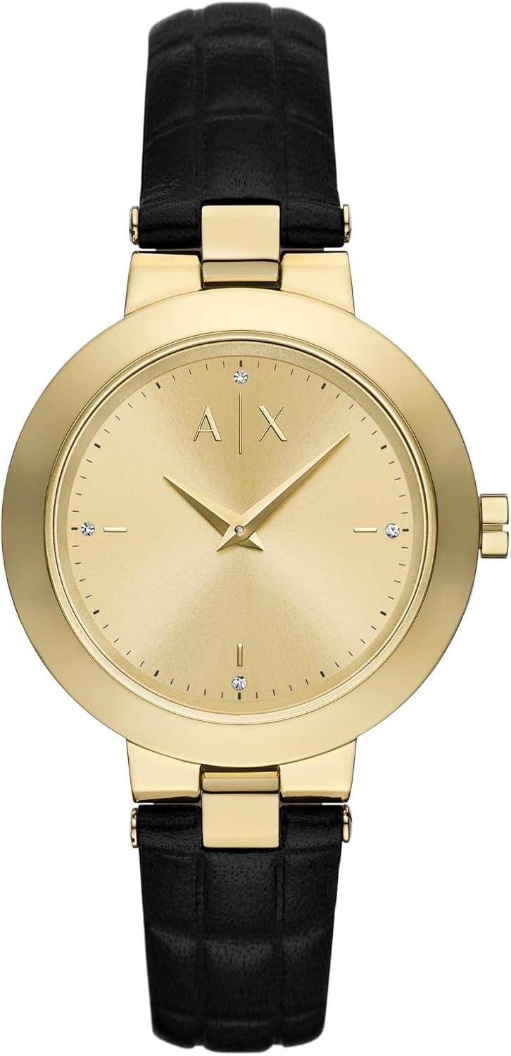 Armani Exchange A|X Women's Watch, Two-Hand Stainless Steel Watch for Women