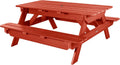 Highwood Hometown Picnic Table, 6 Foot, Rustic Red
