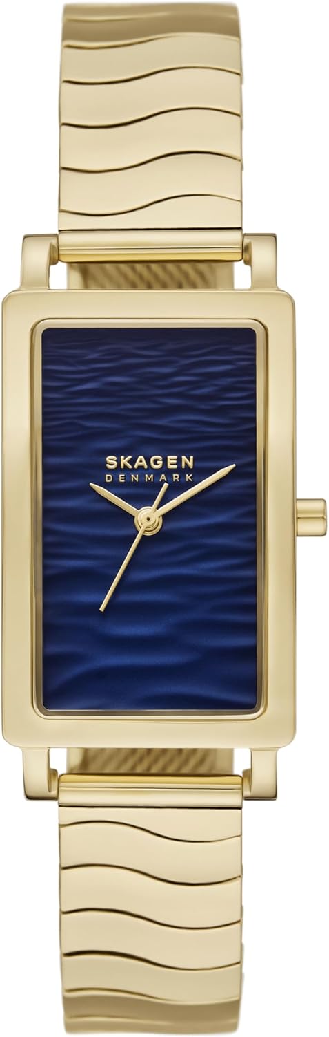 Skagen Hagen Lille Rectangular Stainless Steel Watch for Women