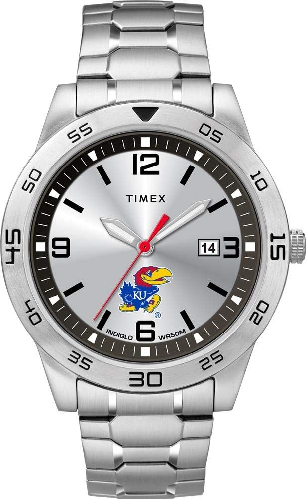 Men's Citation 42mm Quartz Watch with Stainless Steel Strap