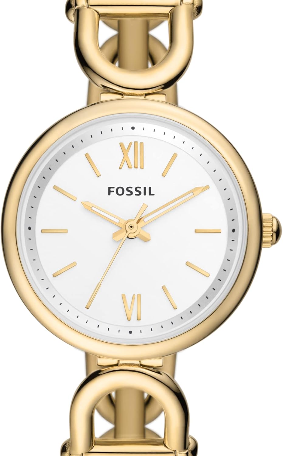 Fossil Women's Watch and Bracelet Set, Carlie Three-Hand Stainless Steel Watch for Women and Bracelet Set