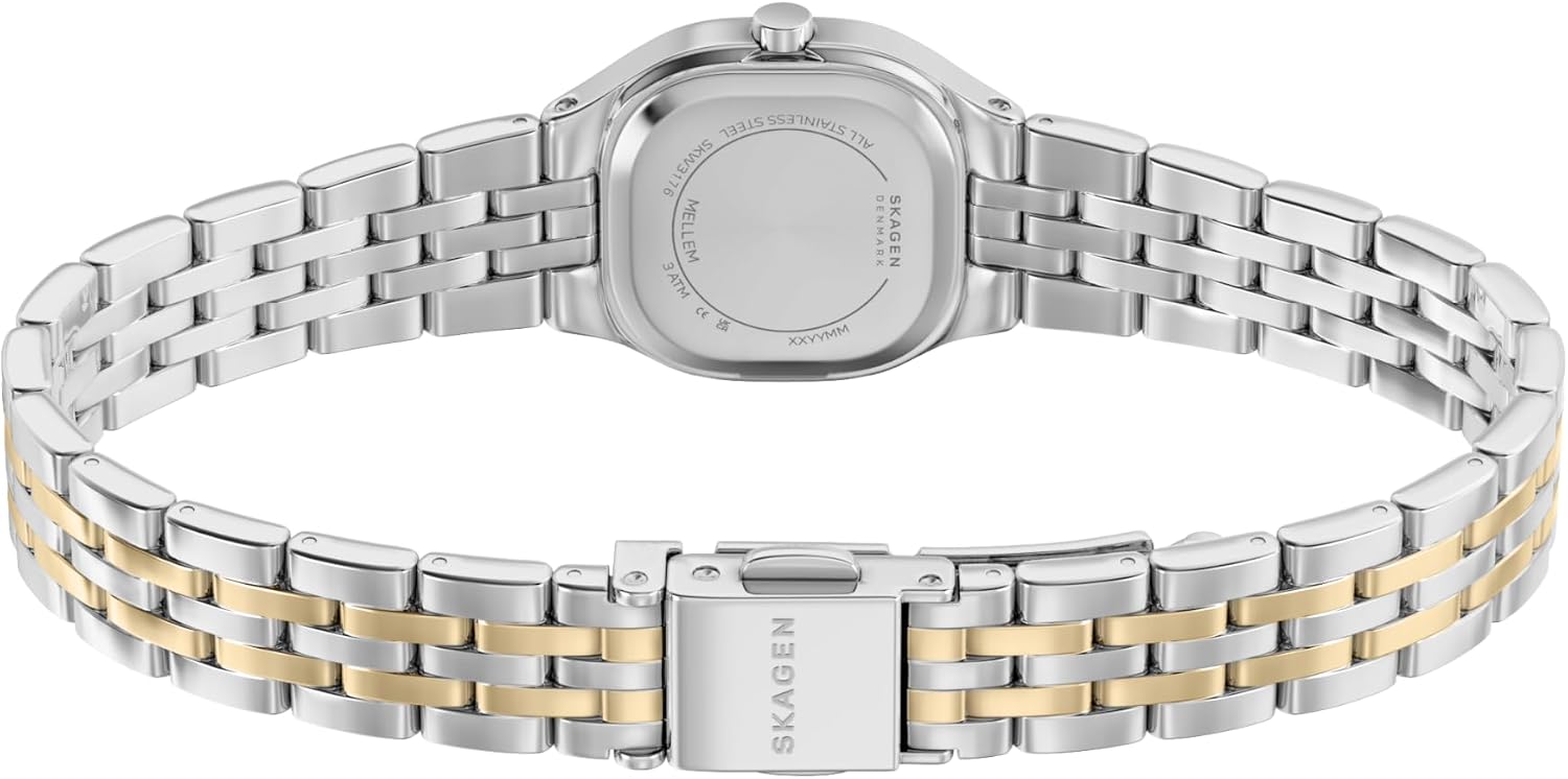 Skagen Mellem Lille Three-Hand Stainless Steel Watch for Women
