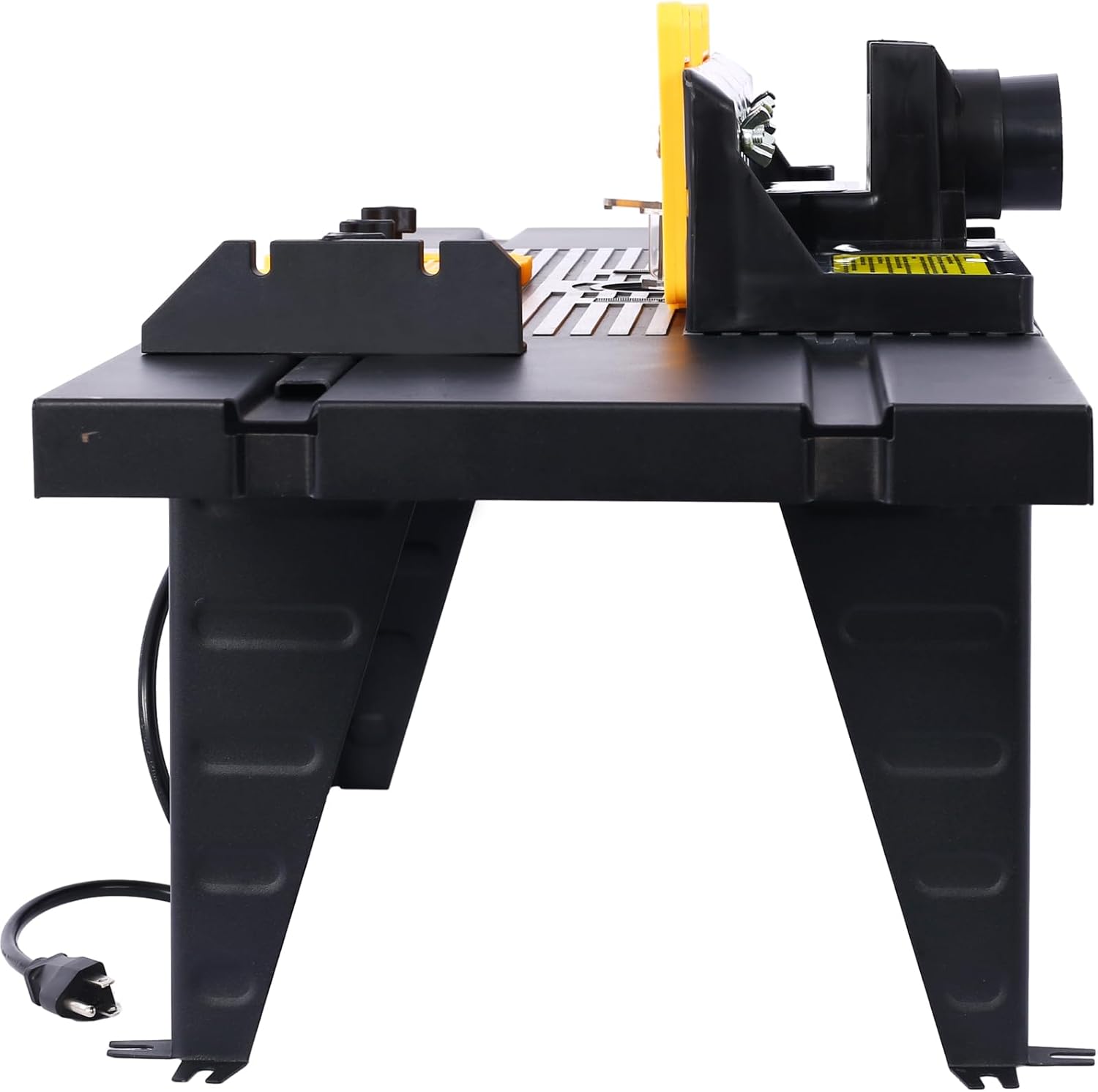 Electric Benchtop Router Table, Heavy-Duty Woodworking Tool with Steel Stands & Aluminum Milled Table, Workbench for Precision Woodworking Tasks