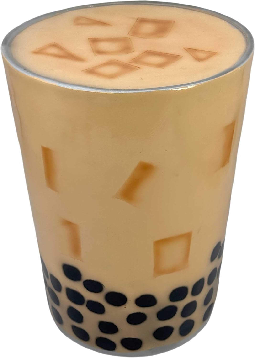 Galt International 18' Boba Milk Tea Stool Side Table | Asian Bubble Tea Boba Accent Table Cute Fantasy Fun Eclectic Home Decor Resin
