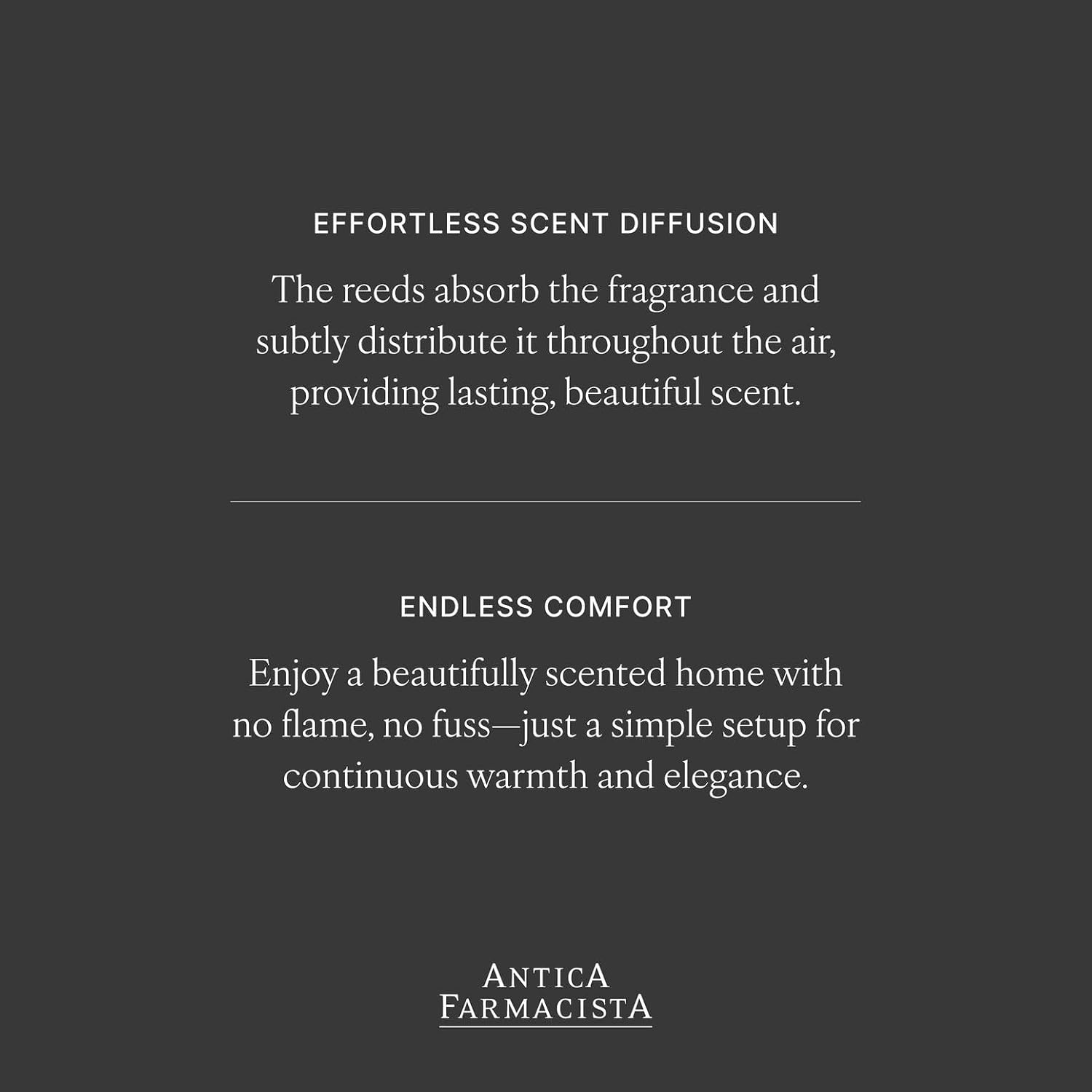 Antica Farmacista Home Ambiance Diffuser - Long-Lasting Reed Scent Diffuser - Luxury Room Freshener Gift - Aperol Spritz, 16.9 fl oz