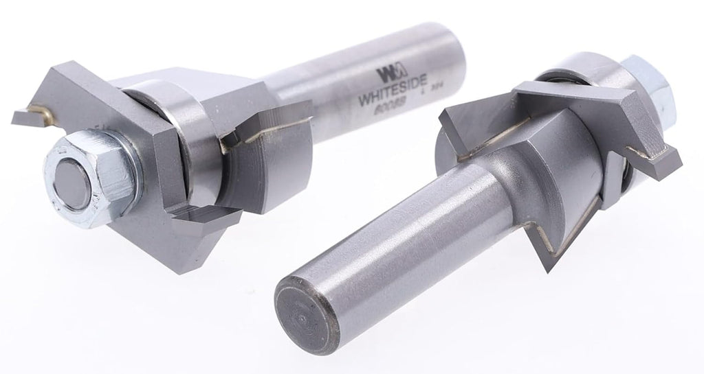 Whiteside 6008 15 Degree Shaker Stile & Rail Router Bit: 1 Inch Cutting Length, 1/2 Inch Shank, 1-5/8 Inch Large Diameter