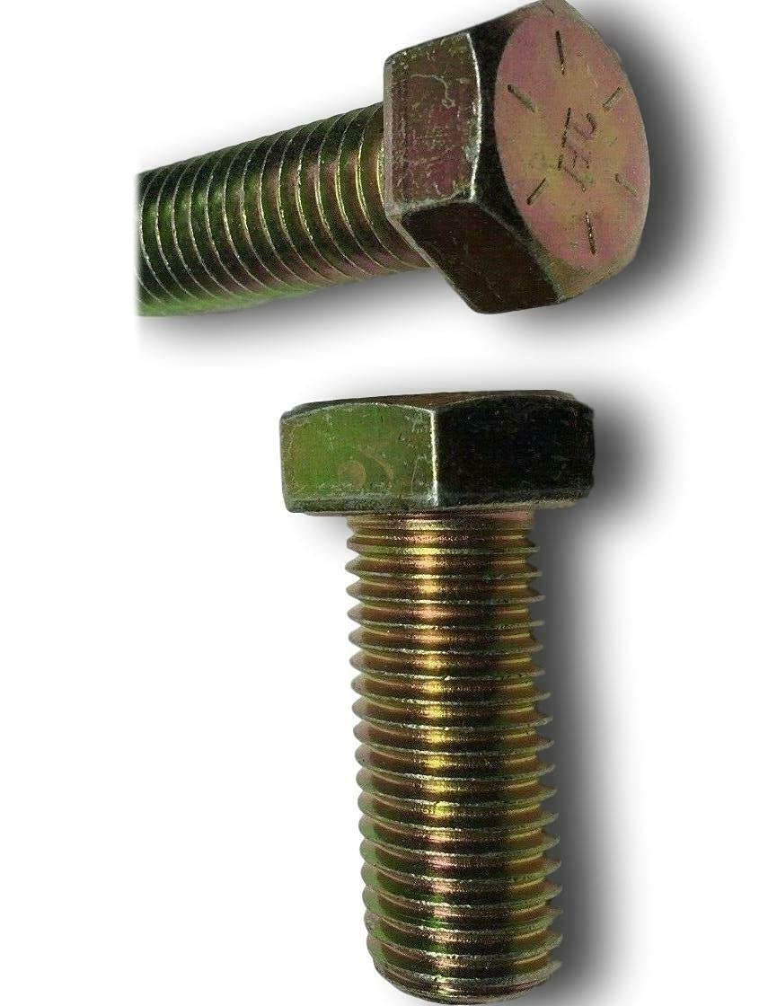 Pr-Mch Grade 8 Hex Bolts, Nuts & Washers Assortment Kit COARSE Thread - 573 Pieces! Set Kit #DR-D6351D