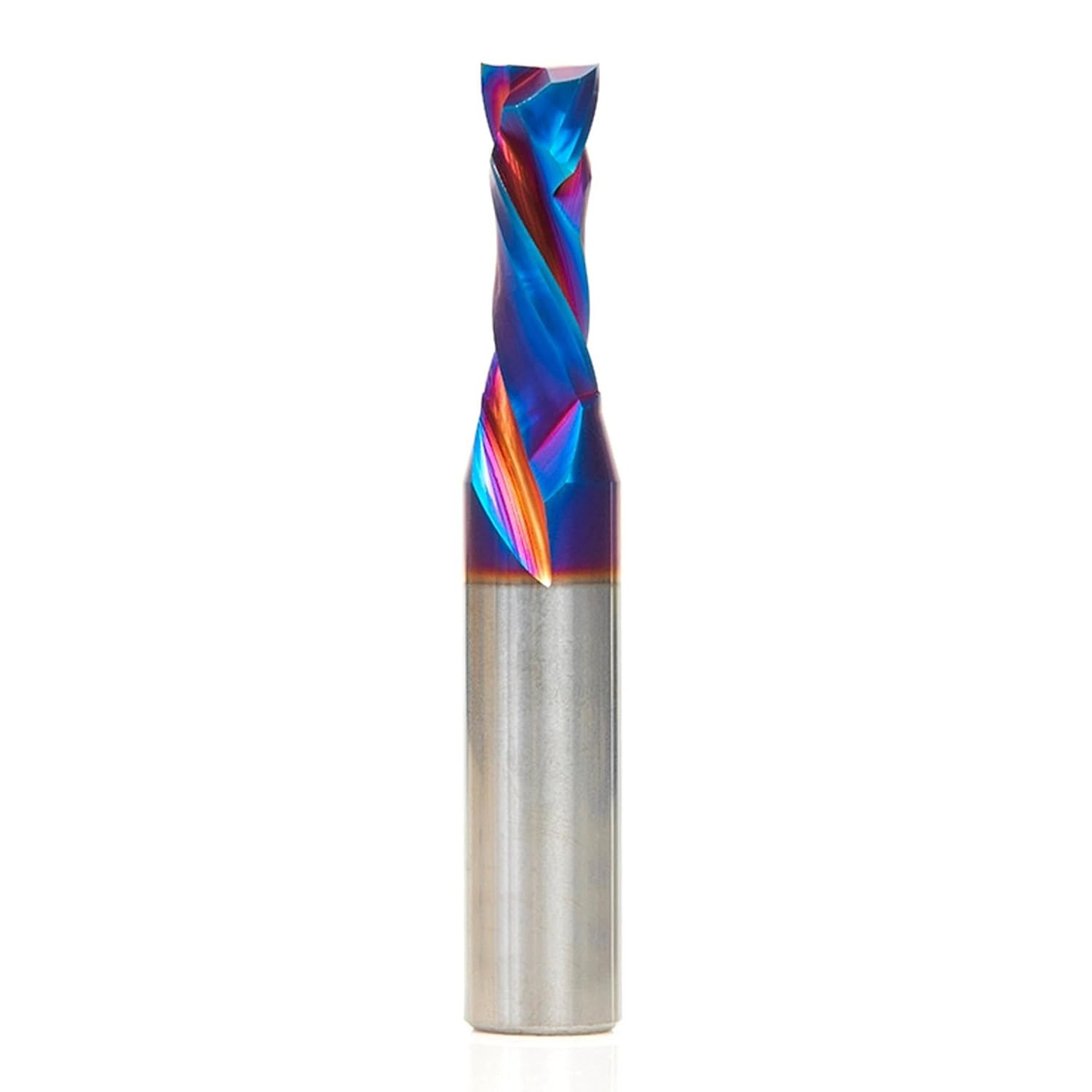 Amana Tool Spektra Extreme Tool Life CNC Compression Spiral Router Bit, 46174-K, 3/8 D x 1 CH x 1/2 Shank x 3 Inch L 2 Flute (Replaces Item no. 46161)